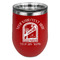 Airstream International Rally - 2024 Stainless Wine Tumblers - Red - Double Sided - Front