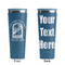 Airstream International Rally - 2024 Steel Blue RTIC Everyday Tumbler - 28 oz. - Front and Back