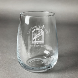 Airstream International Rally - 2024 Stemless Wine Glass - Laser Engraved