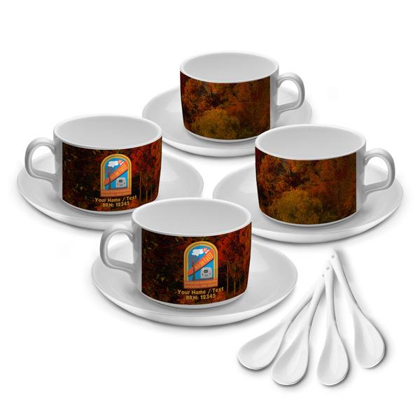 Custom Airstream International Rally - 2024 Tea Cups - Set of 4