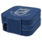 Airstream International Rally - 2024 Travel Jewelry Boxes - Leather - Navy Blue - View from Rear