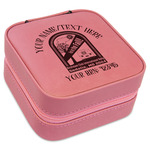 Airstream International Rally - 2024 Travel Jewelry Boxes - Pink Leather