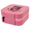 Airstream International Rally - 2024 Travel Jewelry Boxes - Leather - Pink - View from Rear