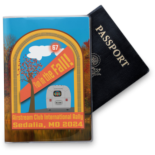 Custom Airstream International Rally - 2024 Passport Holder - Vinyl Cover