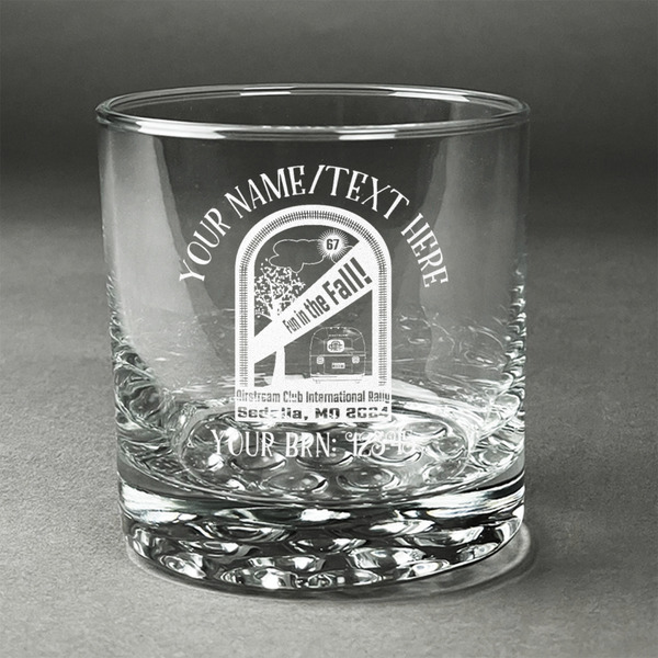 Custom Airstream International Rally - 2024 Whiskey Glass - Engraved - Single