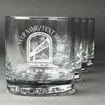 Airstream International Rally - 2024 Whiskey Glasses - Engraved - Set of 4