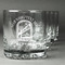 Airstream International Rally - 2024 Whiskey Glasses Set of 4 - Engraved Front