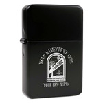 Airstream International Rally - 2024 Windproof Lighter - Black - Double-Sided & Lid Engraved