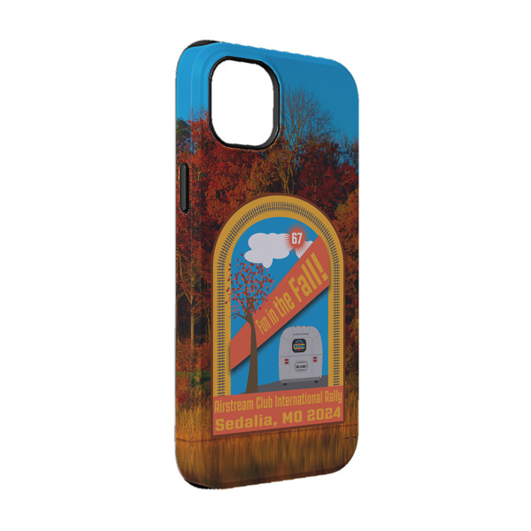 Custom Airstream International Rally - 2024 iPhone Case - Rubber Lined - iPhone 14