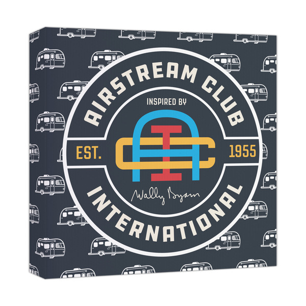 Custom Airstream Club International Logo Canvas Print - 12" x 12"