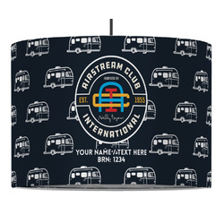 Airstream Club International Logo Drum Pendant Lamp