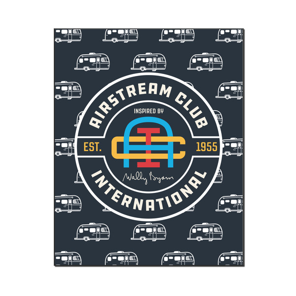 Custom Airstream Club International Logo Wood Print - 16" x 20"