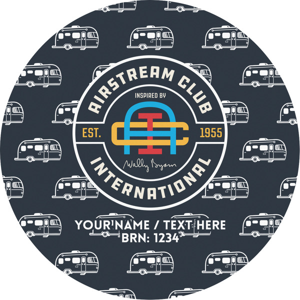 Custom Airstream Club International Logo Multipurpose Round Labels - 2"