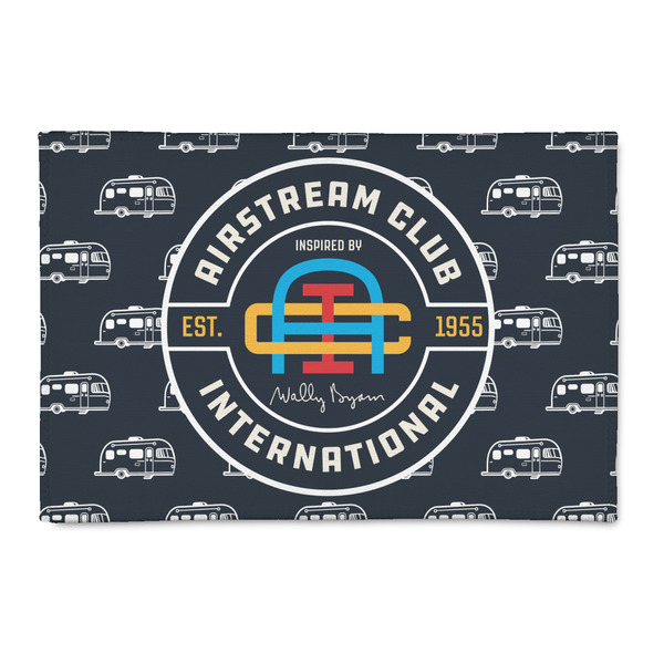 Custom Airstream Club International Logo Patio Rug