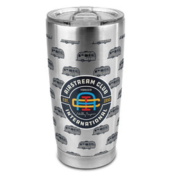 Airstream Club International Logo 20oz Stainless Steel Double Wall Tumbler - Full Print