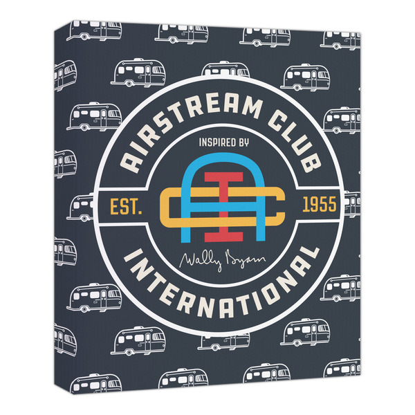 Custom Airstream Club International Logo Canvas Print - 20" x 24"