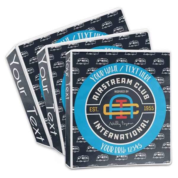 Custom Airstream Club International Logo 3-Ring Binder