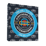 Airstream Club International Logo 3-Ring Binder - Full Wrap - 1"