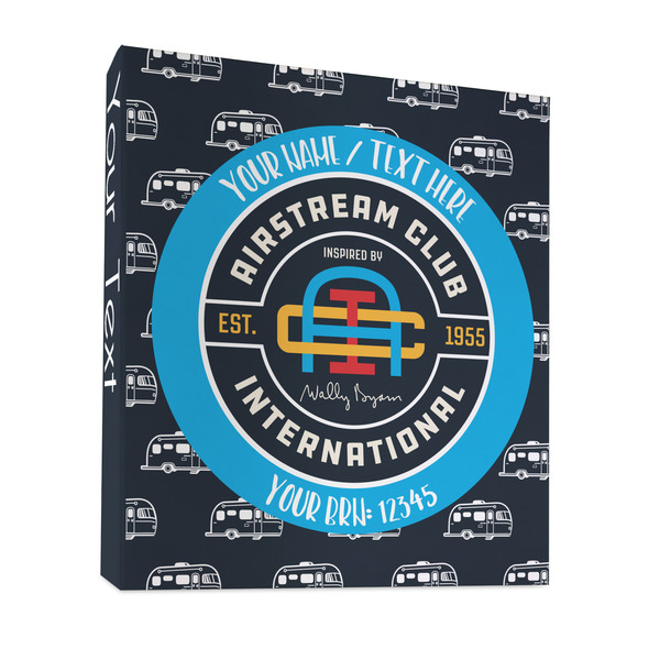 Custom Airstream Club International Logo 3-Ring Binder - Full Wrap - 1"