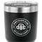 Airstream Club International Logo 30 oz Stainless Steel Ringneck Tumbler - Black - CLOSE UP