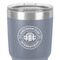 Airstream Club International Logo 30 oz Stainless Steel Ringneck Tumbler - Grey - Close Up