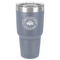 Airstream Club International Logo 30 oz Stainless Steel Ringneck Tumbler - Grey - Front