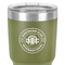 Airstream Club International Logo 30 oz Stainless Steel Ringneck Tumbler - Olive - Close Up