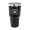 Airstream Club International Logo 30 oz Stainless Steel Ringneck Tumblers - Black - FRONT