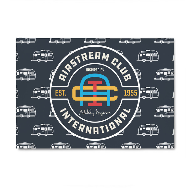 Custom Airstream Club International Logo Patio Rug - 4' x 6'