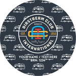 Airstream Club International Logo Multipurpose Round Labels - 5"