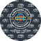 Airstream Club International Logo 5" Multipurpose Round Label - Single Sticker