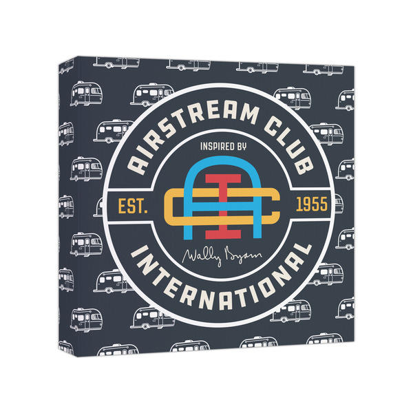 Custom Airstream Club International Logo Canvas Print - 8" x 8"