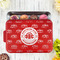 Airstream Club International Logo Aluminum Baking Pan - Red Lid - LIFESTYLE