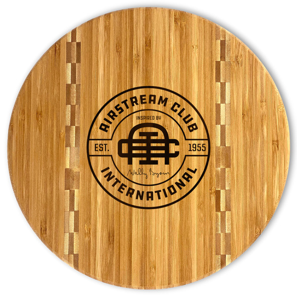 Custom Airstream Club International Logo Bamboo Cutting Board