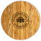 Airstream Club International Logo Bamboo Cutting Board - Front