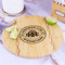 Airstream Club International Logo Bamboo Cutting Board - In Context