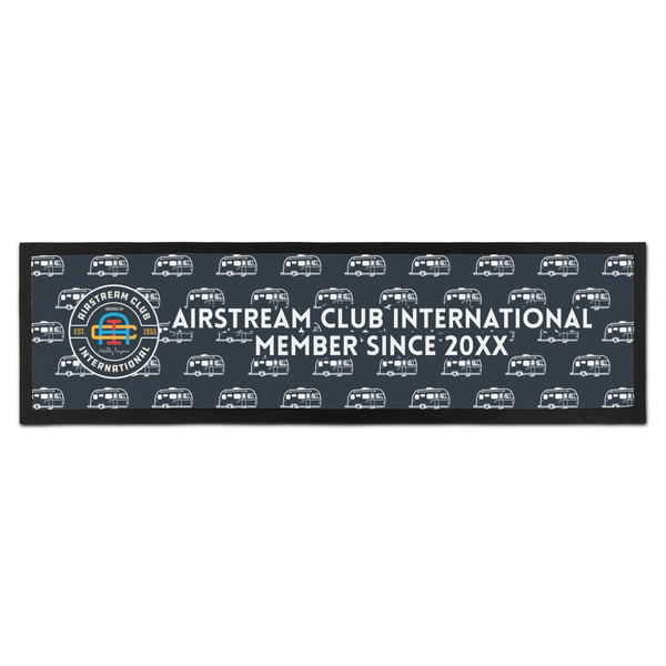 Custom Airstream Club International Logo Bar Mat - Large