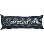 Airstream Club International Logo Body Pillow Case