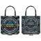 Airstream Club International Logo Canvas Tote - Front and Back