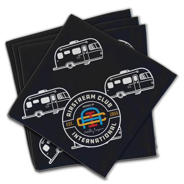 Custom Airstream Club International Logo Cloth Dinner Napkins - Set of 4