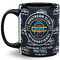 Airstream Club International Logo Coffee Mug - 11 oz - Full- Black