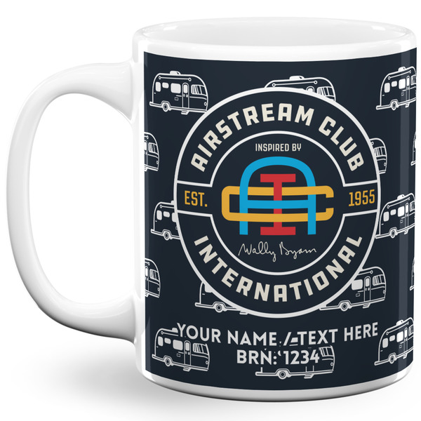 Custom Airstream Club International Logo 11 oz Coffee Mug - White