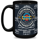 Airstream Club International Logo 15 oz Coffee Mug - Black