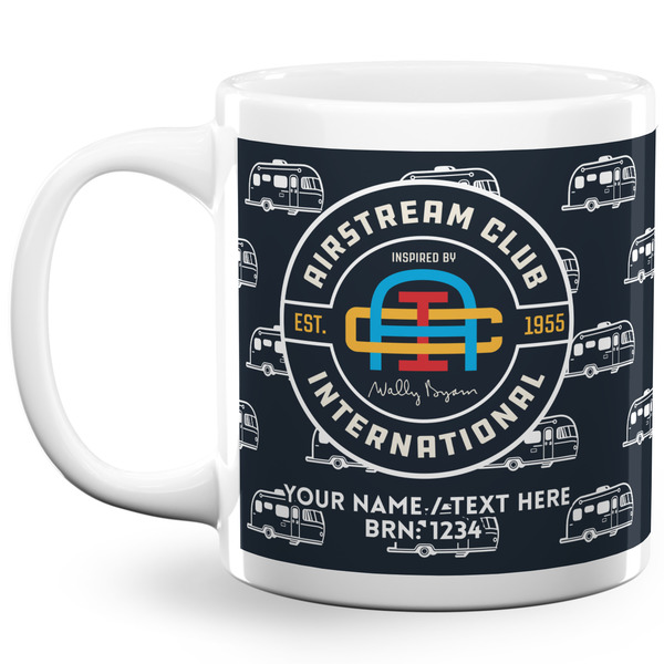 Custom Airstream Club International Logo 20 oz Coffee Mug - White