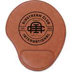 Airstream Club International Logo Leatherette Mouse Pad with Wrist Support