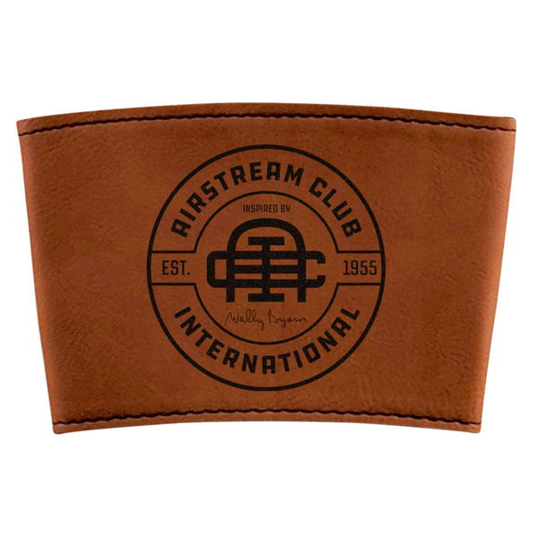 Custom Airstream Club International Logo Leatherette Cup Sleeve