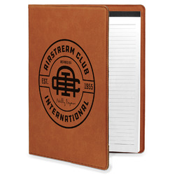 Airstream Club International Logo Leatherette Portfolio with Notepad