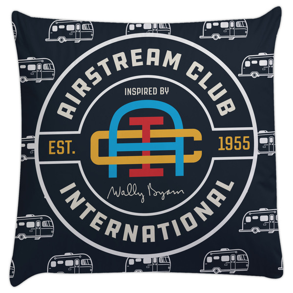 Custom Airstream Club International Logo Decorative Pillow Case