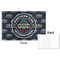 Airstream Club International Logo Disposable Paper Placemat - Front & Back