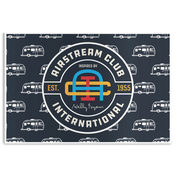 Custom Airstream Club International Logo Disposable Paper Placemats